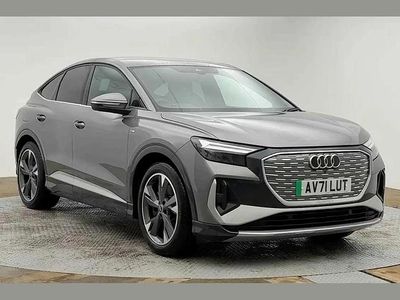 Used Audi Q4 e-tron S-Line 150 kW (204 HP) 2022 Silver SUV