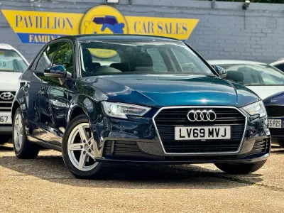 Used Audi A3 Performance 150 HP (110 kW) 2019 Blue Sedan
