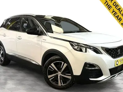 Used Peugeot 3008 GT-line 131 HP (96 kW) 2018 White SUV