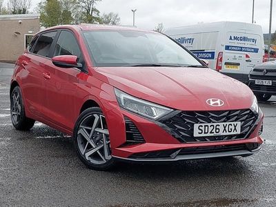 New Hyundai i20 90 HP (66 kW) 2026 Pearl  dragon red Hatchback