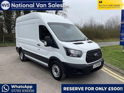 Used Ford Transit 130 HP (95 kW) 2018 White Van