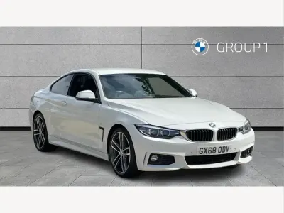 Used BMW 420 M Sport 187 HP (137 kW) 2018 White Coupe