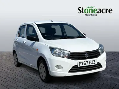 Begagnad Suzuki Celerio 68 HK (50 kW) 2017 Vit Halvkombi