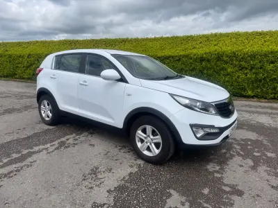Używany Kia Sportage 135 KM (99 kW) 2014 Biały SUV
