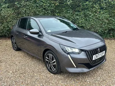 Used Peugeot 208 Allure Premium 100 HP (73 kW) 2021 Grey Hatchback
