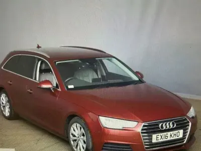 Begagnad Audi A4 150 HK (110 kW) 2016 Röd Kombi