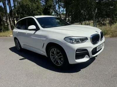 Used BMW X3 M Sport 184 HP (135 kW) 2019 White SUV