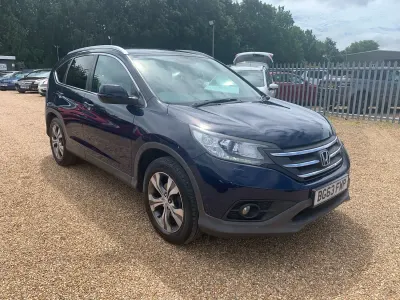 Used Honda CR-V SR 120 HP (88 kW) 2013 Blue SUV