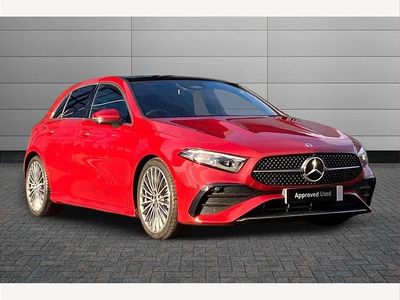 Red Used 2024 Mercedes A180 AMG Line Premium Plus Hatchback | £26,044 (A bit pricey)
