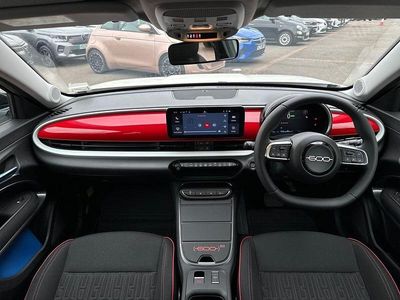 White New 2025 Fiat 600E Red SUV | £19,299 (Good price)