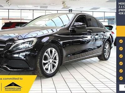 Used Mercedes C220 Premium Plus 170 HP (125 kW) 2017 Black Sedan