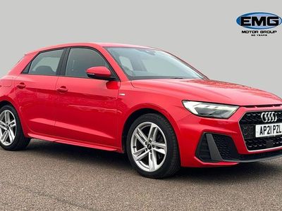 Used Audi A1 Sportback S-Line 110 HP (80 kW) 2021 Red Hatchback