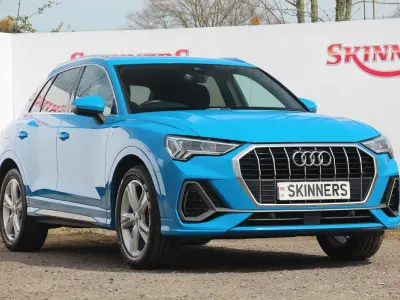Used Audi Q3 S-Line 150 HP (110 kW) 2020 Blue SUV