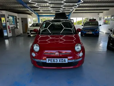 Gebraucht Fiat 500 Lounge 2013 Rot Kleinwagen
