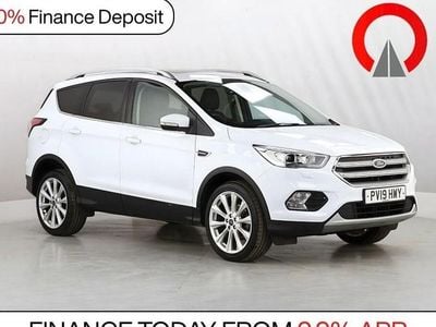 Used Ford Kuga Titanium X 120 HP (88 kW) 2019 White SUV