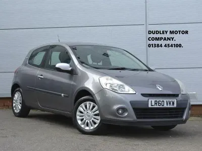 Usado Renault Clio II 75 HP (55 kW) 2010 Cinzento Citadino