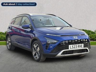 Used Hyundai Bayon Premium 100 HP (73 kW) 2023 Blue SUV