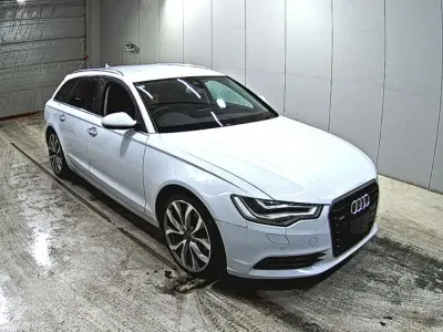 Used Audi A6 204 HP (150 kW) 2015 White Estate