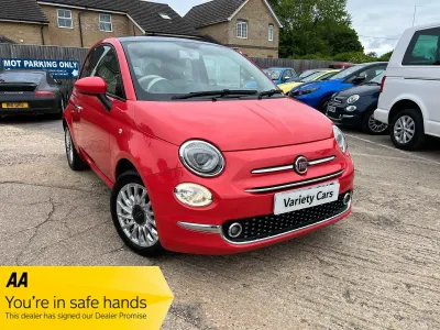 Gebraucht Fiat 500 Lounge 69 PS (50 kW) 2016 Rosa Kleinwagen