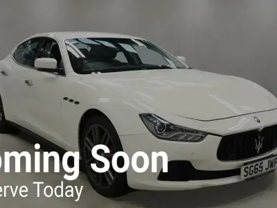 Used Maserati Ghibli 275 HP (202 kW) 2015 White Sedan