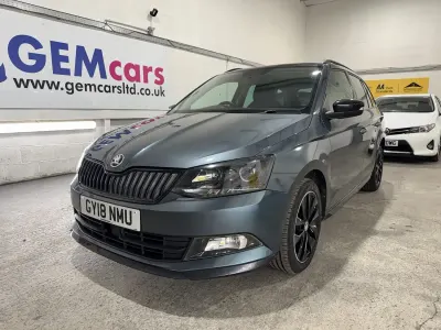 Used Skoda Fabia Monte Carlo 95 HP (69 kW) 2018 Grey Estate