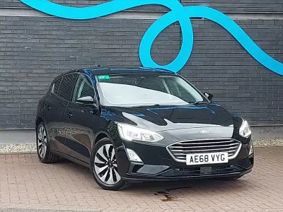 Used Ford Focus Zetec 100 HP (73 kW) 2018 Black Hatchback