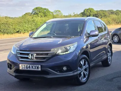 Used Honda CR-V SR 155 HP (114 kW) 2014 Blue SUV