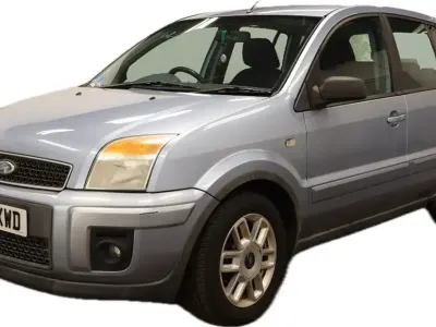 Used Ford Fusion Zetec 101 HP (74 kW) 2006 Blue Hatchback