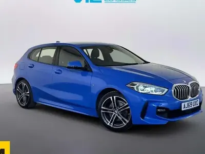 Used BMW 118 M Sport 140 HP (102 kW) 2020 Blue Hatchback