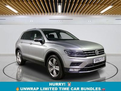 Silver Used 2016 VW Tiguan SEL SUV | £13,349 (Fair price)