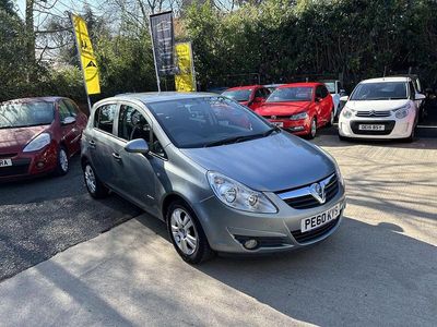 Used Vauxhall Corsa 85 HP (62 kW) 2010 Silver Hatchback