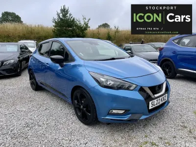 Used Nissan Micra 2022 Blue Hatchback