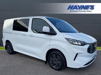 White Used 2024 Ford Transit Custom Limited Van | £29,995 (A bit pricey)