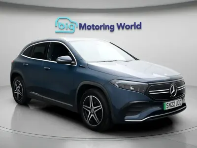 Used Mercedes EQA250 AMG line 139 kW (190 HP) 2022 Blue SUV