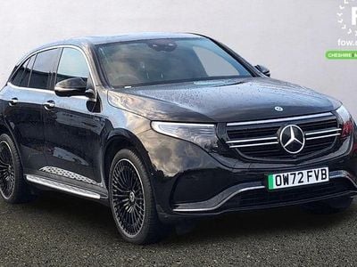 Used Mercedes EQC400 Active 300 kW (408 HP) 2022 Black SUV