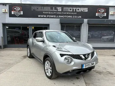 Used Nissan Juke Acenta Premium 117 HP (86 kW) 2015 Silver SUV