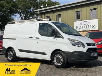 Used Ford Transit Custom 105 HP (77 kW) 2016 White Van