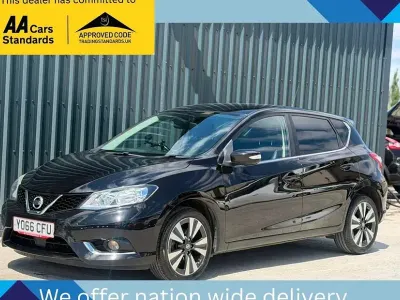 Used Nissan Pulsar N-Connecta 115 HP (84 kW) 2017 Black Hatchback