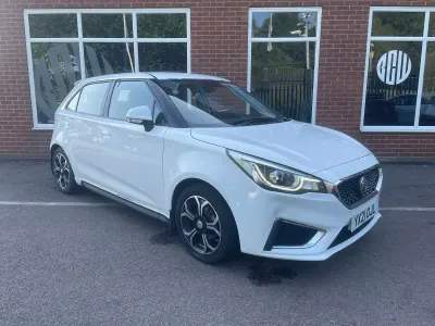Used MG MG3 Exclusive 106 HP (77 kW) 2021 White Hatchback