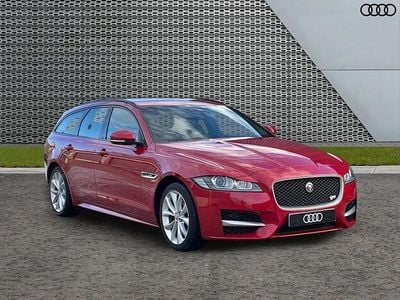Red Used 2018 Jaguar XF Sportbrake R-Sport Estate | £16,295 (Fair price)