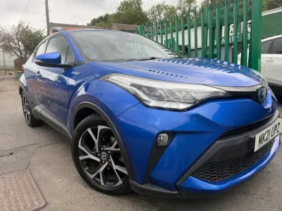 Used Toyota C-HR Design 122 HP (89 kW) 2021 Blue SUV