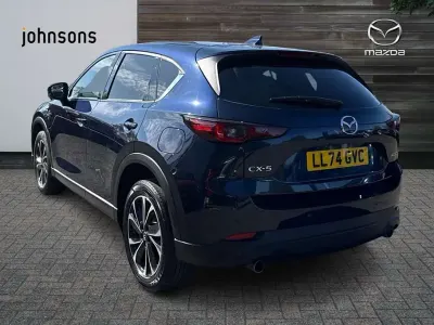 Używany Mazda CX-5 Exclusive-Line 165 KM (121 kW) 2024 Niebieski SUV