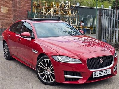 Begagnad Jaguar XF R-Sport 2017 Röd Sedan