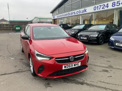 Used Vauxhall Corsa 75 HP (55 kW) 2020 Red Hatchback