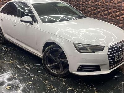 Used Audi A4 Advanced 150 HP (110 kW) 2018 White Sedan