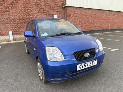 Used Kia Picanto 60 HP (44 kW) 2007 Blue Hatchback