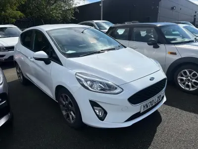 Used Ford Fiesta Trend 95 HP (69 kW) 2020 White Hatchback