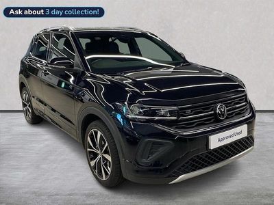 Black Used 2024 VW T-Cross R-line SUV | £21,999 (Fair price)