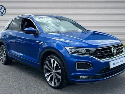 Używany VW T-Roc R-line 150 KM (110 kW) 2020 Niebieski SUV