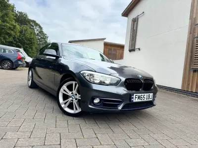 Used BMW 118 Sport Line 150 HP (110 kW) 2016 Grey Hatchback